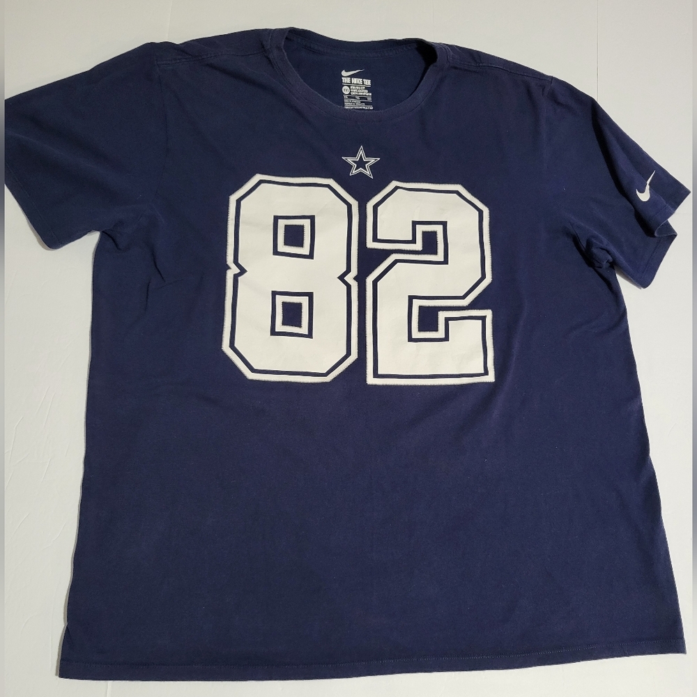 (#13) THE NikeTEE Men's Navy Graphic Tee with WITTEN